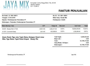 Jasa Apostille Invoice