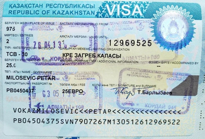 Jasa Urus Visa Kazakhstan