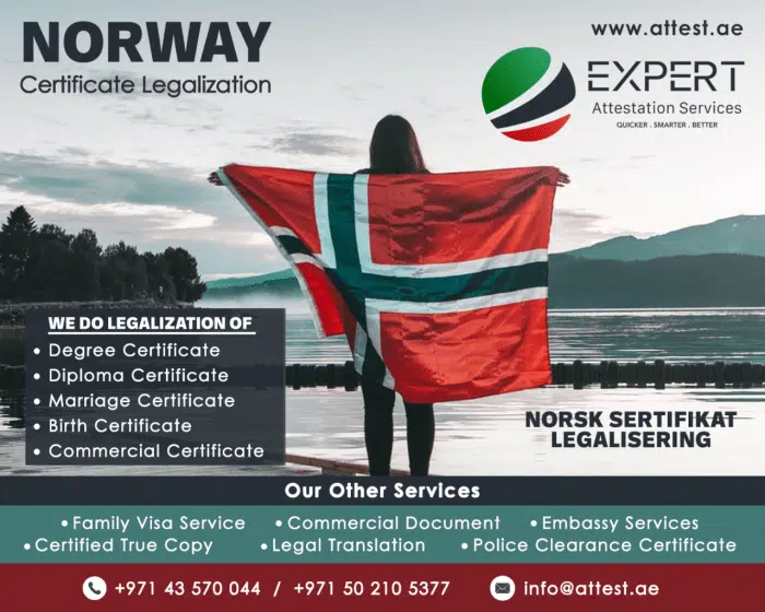 Jasa Legalisasi Ijazah di Kedutaan Norwegia