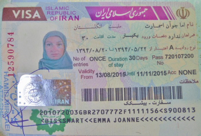 Jasa Urus Visa Iran