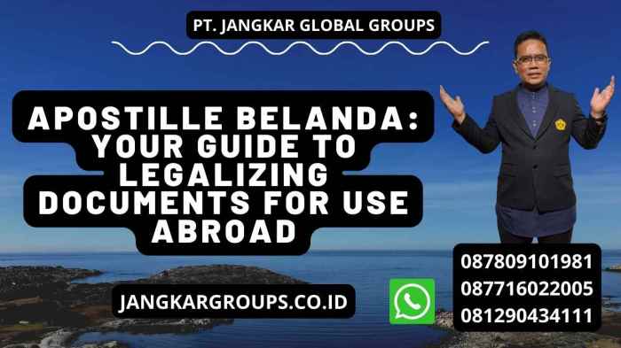 Bagaimana cara Apostille dokumen untuk keperluan bekerja di luar negeri?