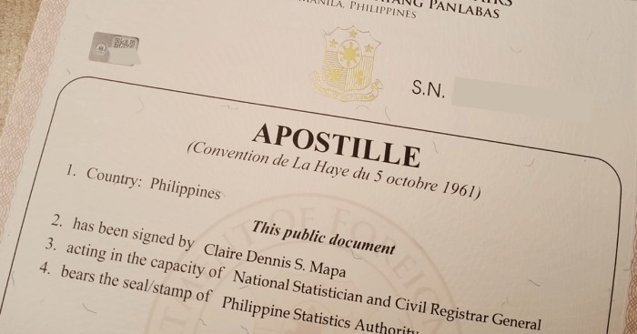 Apa itu dokumen Apostille?