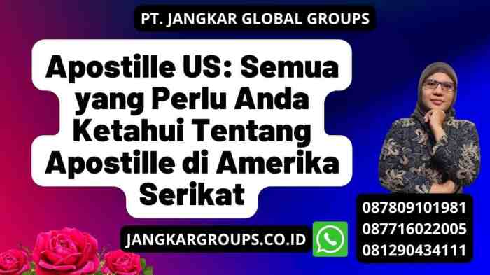 Jasa Apostille untuk Amerika Serikat