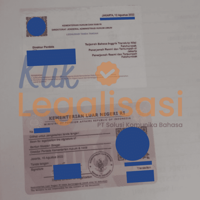 Jasa Legalisir Surat Keterangan dari Organisasi di Kemenkumham