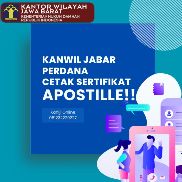 Bagaimana cara mengunggah dokumen untuk permohonan Apostille online di Kemenkumham?