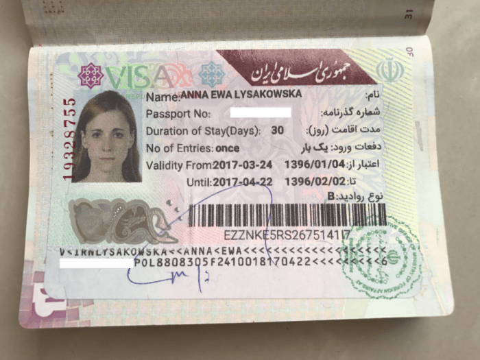 Jasa Urus Visa Iran