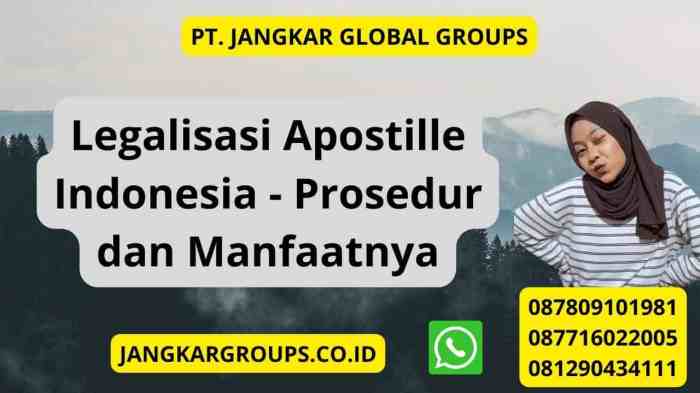 Jasa Apostille TDP di Kemenkumham