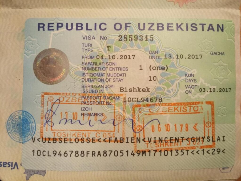 Jasa Urus Visa Uzbekistan